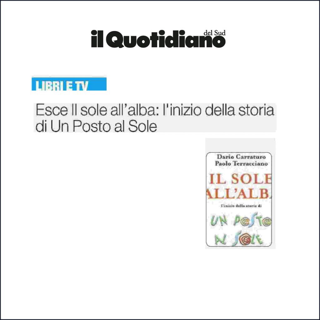 Il sole all'alba - Rai Libri